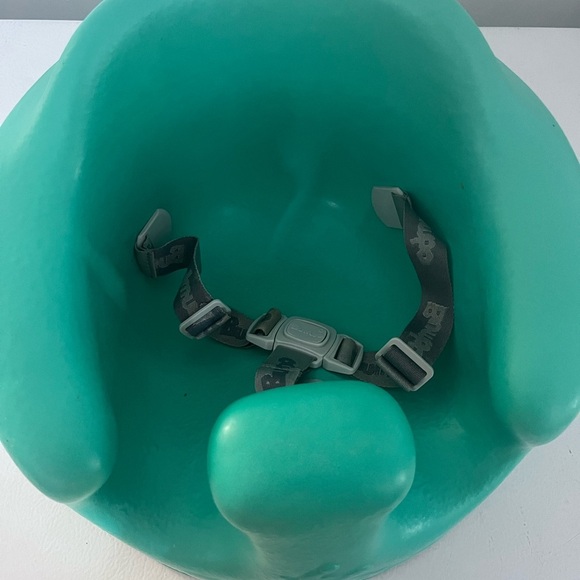 Teal Bumbo Floor Seat | Baby Support Chair | Early Sitter Learning Aid- EUC - Picture 3 of 7